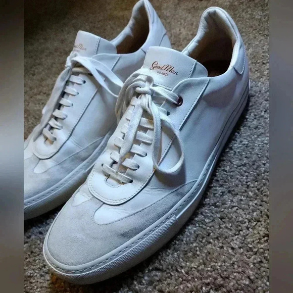 Good Man Brand Other - Good Man Brand Legend white leather/suede sneakers